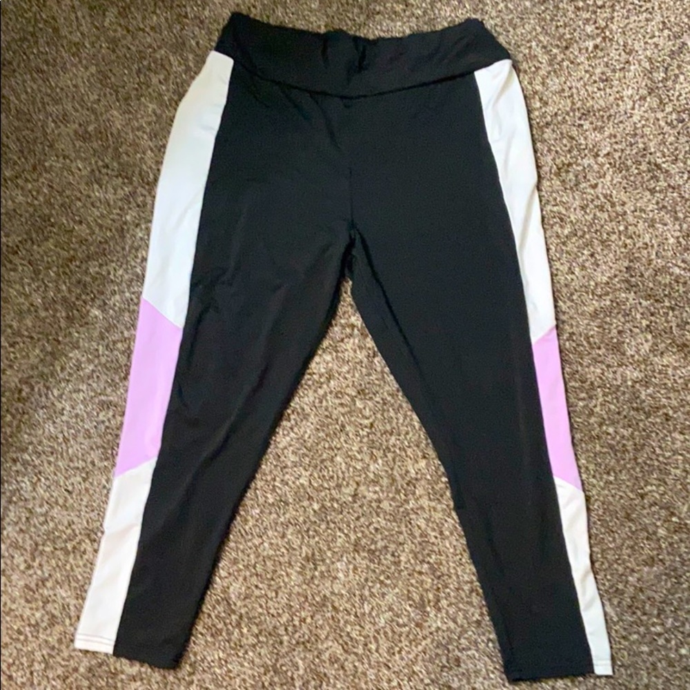 color block leggings